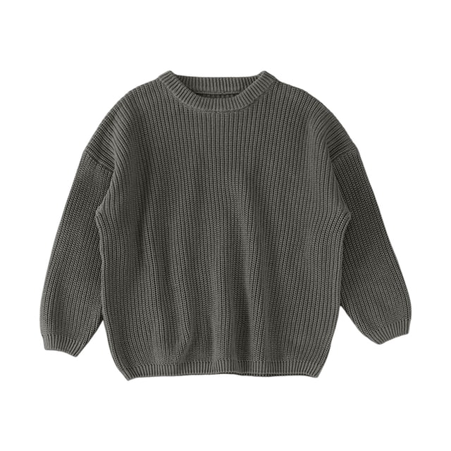 2025 Cardigan pour Tout-Petit Garçon Chandail en Tricot à Col Rond S Chandail à Enfiler Chandail à Manches Longues Chandail à Enfiler Coton Ouaté à Capuchon Automne Hiver