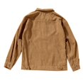 thumbnail image 4 of Huaizzzy Mode Femmes Veste en Velours Côtelé Col Rabattu Manches Longues Poches Manteau Boutonné Gilet Habillé Femmes Manteau Femmes Vêtements d'Affaires Décontractés pour Femmes Veste Marché Longue Veste Tout Denim Laine Longue, 4 of 4