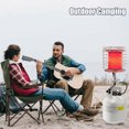 thumbnail image 4 of Gymax Portable Tank Top Propane Heater Outdoor 42,000 BTU Camping, 4 of 10