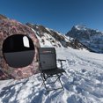 thumbnail image 2 of Chaise de Chasse Pivotante Goplus Chaise en Maille Pliable avec Accoudoirs pour Activités de Plein Air, 2 of 10
