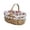 B, variant on Woven Picnic With Handle For Food Storage Wedding Holiday Photography Props And Outdoor Activities