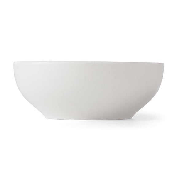 Mainstays glaçure blanc stoneware round dinner Bowl, 6,1 pouces