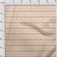 thumbnail image 2 of oneOone Tissu en Viscose Chiffon Imprimé Chevron BTY 42 Pouces de Large, 2 of 4