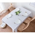 thumbnail image 2 of Fabstyles Hotel 100% Cotton Solid Table Cloth, 2 of 4