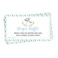 thumbnail image 1 of Inkdotpot 30Baby ShowerDiaper Raffle Ticket Lottery Insert Cards Supplies Games For Baby Shower Party Hippo Jungle Animals Bring A Pack Of Diapers To Win Favors Gifts And Prizes, 1 of 5
