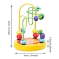 thumbnail image 3 of Wooden Bead Maze Roller Educational Developmental For Preschool Activity For Special Education Classroom Storage Equity Education Books Measurement Education Education Books for Toddlers Waking Early, 3 of 4