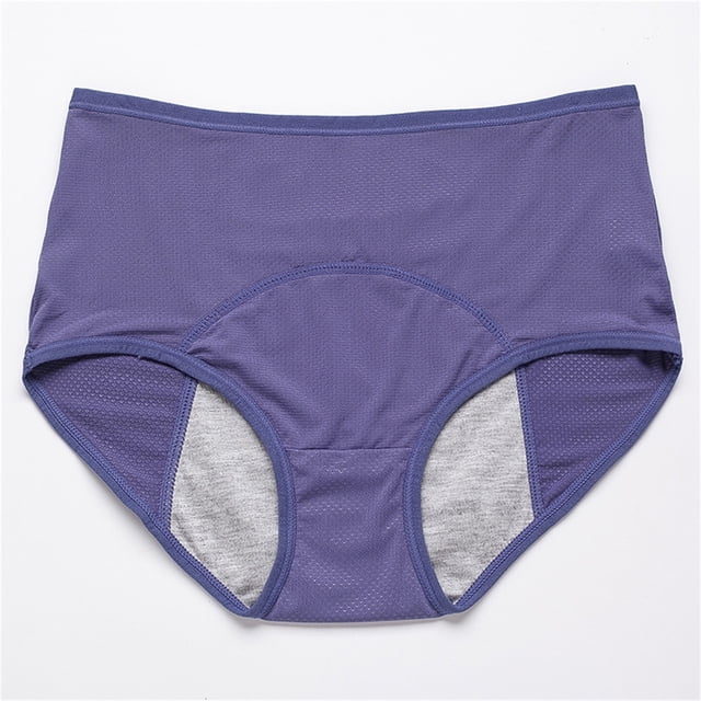 Plus Size Physiological Pants, 40-150KG Leak Proof, High Waisted, Aunt Sanitary