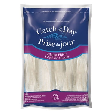 Catch Of The Day Tilapia Fillets, 750 g