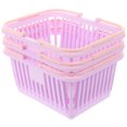 thumbnail image 3 of Miangastore Bathroom Toilet Organizer Lavender 3Pcs 6.3X5.1X3.1In, 3 of 8