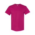 thumbnail image 1 of Heavy Cotton T-Shirt, 2XL, Berry, 1 of 1