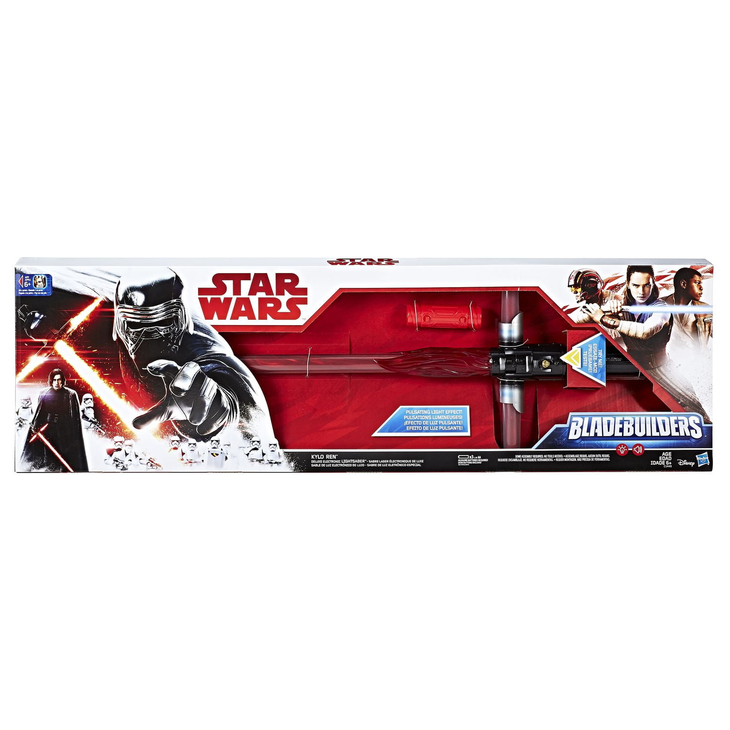 Star Wars Bladebuilders - Sabre laser électronique de luxe de Kylo Ren