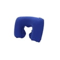 thumbnail image 2 of Cagogo Inflatable Travel Neck Pillow, Cervical Support Pillow PVC Flocked U-Shaped Cushion, Portable Inflatable Neck Pillow for Airplane Travel, Long Car Rides, Office Naps, Home Use, Camping and, 2 of 6