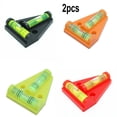 thumbnail image 2 of Lefu 2PCSTwo Way T-Shape Mini Leveller Bubble Spirit Level for Pictures TV\'s Caravans, 2 of 4