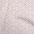 thumbnail image 1 of oneOone Polyester Spandex Light Pink Fabric Asian Block Print Traditional Dress Material Fabric Print Fabric By The Yard 56 Inch Wide, 1 of 4