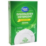 Great Value Lemon Scent Dishwasher Detergent 1.7KG