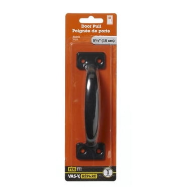 5-3/4" Black Door Pull 1 Piece
