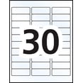 thumbnail image 4 of Avery Rectangle Clear Labels with Easy Peel, 1" x 2⅝", Permanent Adhesive, for Laser/Inkjet Printers - 7666, 4 of 4