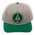 thumbnail image 3 of DC Comics Green Arrow Chapeau Snapback Bill Pré-Curvé Chrome Weld, 3 of 6