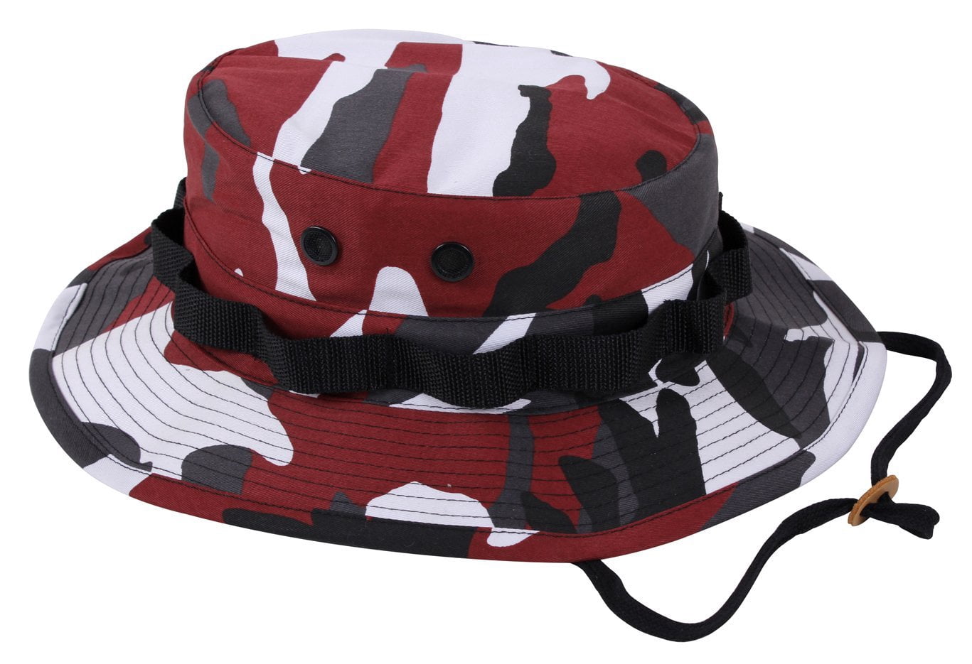 Rothco Camo Boonie Hat - Red Camo, 7 1/2