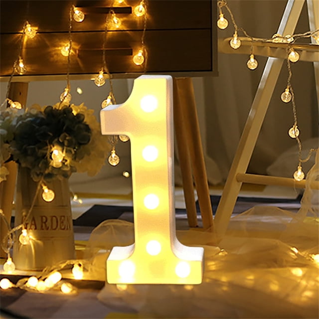 Clearance! Remote Control Alphabet Letter Lights LED Light Up White Plastic Letters Standin Sales Online Shopping Womens Deals #77