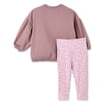 thumbnail image 2 of George Baby Girls' Two Piece Sweatshirt Set, 2 of 2