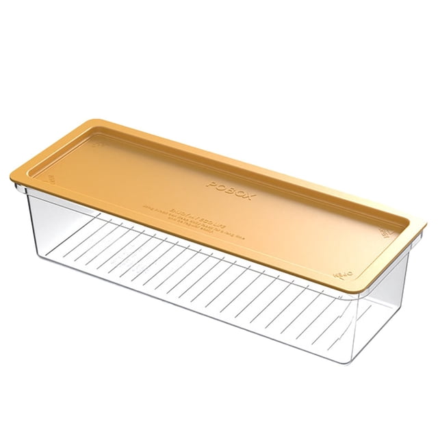 Hinati Clearance Lightning Transparent Storage Box Refrigerator Fresh Keeping Box Freezer Organizer Stackable Storage Bins for Sugar, Flour and Baking Supplies - Dishwasher Safe