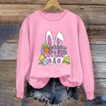 thumbnail image 4 of EGNMCR Easter T-Shirts Imprimés pour Femmes T-Shirts Graphiques T-Shirts pour Femmes T-Shirt à Col Rond pour Femmes Easter Imprimé à Manches Longues Chandails T-Shirts pour Femmes, 4 of 5