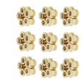 thumbnail image 5 of Wekity M4x6mm Female Thread Knurled Nuts,200PCS Hx6mm OD Brass Threaded Insert Embedment Nuts Hydraulic Welded Joint Injection Molding Assortment Kit for 3D Printing Injection Molding-0621, 5 of 5