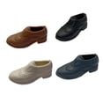 thumbnail image 2 of tamizeot 4 Pcs 1:6 Chaussures Figurines Miniatures Modèle Action Accessoire Masculin B pour 12 Po Style A, 2 of 6