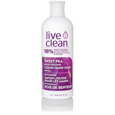 Live Clean Savon Liquide pour les Mains Hydratant Pois de Senteur
