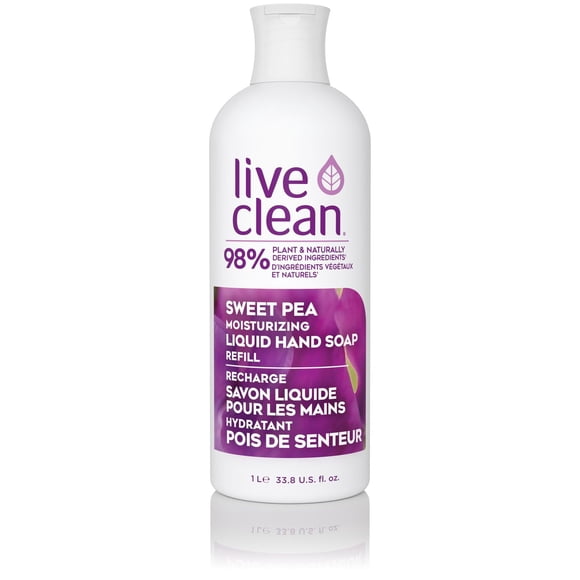 Live Clean Savon Liquide pour les Mains Hydratant Pois de Senteur