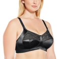 thumbnail image 1 of Elomi Womens Cate Wirefree Soft Cup Bra, 40C, Black, 1 of 4