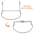 thumbnail image 3 of MesaSe Cat Plush Radiator Bag Soft Cat Hanging Bed with Strong and Durable Iron Frame Warm and Cosy Cat Hanging Hammock Style Home Cradle for Small Pets Kitten Puppy Dog (White), 3 of 7