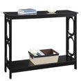 thumbnail image 1 of Convenience Concepts Omega Console Table in Black Wood Finish, 1 of 2