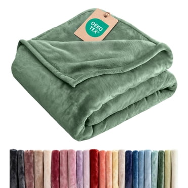 Couverture en Molleton Ultra Douce Format Grand Lit - Couverture en Molleton de Flanelle de Luxe Format Grand Lit - Légère pour Canapé Lit Chaise - Épaisse, Chaude et Respirante - Confortable pour Toutes les Saisons Antistatique m