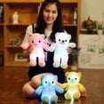 thumbnail image 1 of Doll LED Light-up Teddy Bear Plush Toy Multicolored Stuffed Animal with Colorful Lights Valentine's Day Gift(1Pcs) Rkxzt, 1 of 7