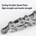 thumbnail image 4 of Steel Mountain Cycling Chain, Cycling Parts 11 Speed Mountain Cycling Chain Replacement  for Mountain Cycling, 4 of 7