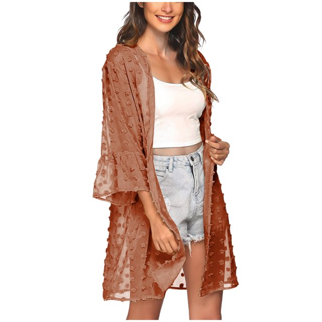 Nouveaux Hauts pour Femmes 2023 Grande Taille Printemps Patchwork Imprimé Papillon Manches Longues Col Rond T-Shirt Décontracté Hauts Chemise à Manches Longues pour Femmes