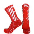 thumbnail image 1 of Elite Athletic Training Socks - Crew | Perfect for Soccer, Football, Baseball, Basketball, Hockey - All Sports Performance (Large, Red), 1 of 2