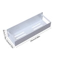 thumbnail image 3 of Rbaofujie Magnetic Refrigerator Rack Magnetism Kitchen Multifunctional Iron Art Storage Rack Refrigerator Side Wall Hanging Shelf Magnetism Shelves Clearance Sale, 3 of 6