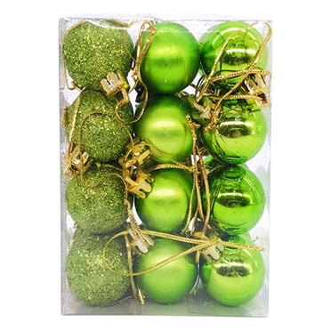 Large Christmas Ornaments Christmas Ball Pendant Decorative Shatterproof Christmas Tree Pendants Hanging 30mm Christmas Baubles Balls Ornaments Set Pack Of 24 Pcs Christmas Decorations Clearance