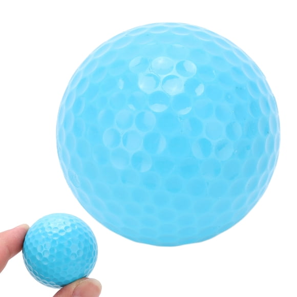 Balle de Golf Flottante à 2 Couches, Balle de Golf Flottante Résistante au Froid pour la Pratique, Durable pour l'Extérieur Bleu Foncé, Bleu Clair, Jaune, Rouge, Rose, Blanc, Noir