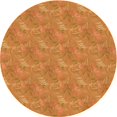 thumbnail image 1 of Ahgly Company Tapis d'Intérieur Ronds Transitionnels Lavables à la Machine Orange Rouge Orange, 8 Pieds Rond, 1 of 7