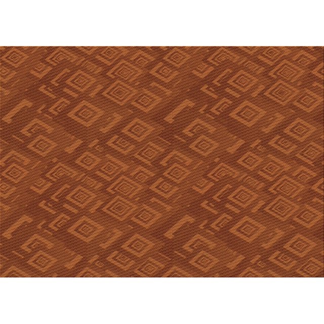 Ahgly Company Tapis d'Intérieur Rectangulaire Transitionnel Orange Rouge Orange Lavable à la Machine, 2 Pieds x 3 Pieds