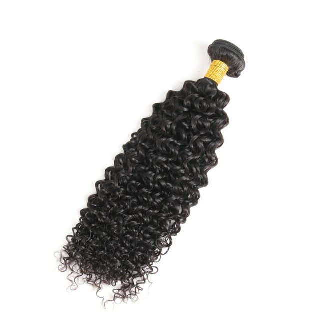 Ustar Abordable Ensemble de Cheveux Remy 100 % 1B Rabais Noir Jerry Curl 8 Pouces à 26 Pouces