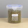 thumbnail image 2 of Rbaofujie Airtight Food Storage Containers with Lids Plastic Kitchen Storage Containers for Pantry Organization and Storage - Cereal, Rice, Pasta, Flour and Sugar Containers, 2 of 7
