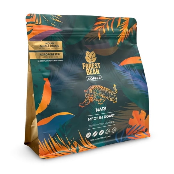 Single Origin Arabica Whole Bean Coffee, Medium Roast, Smooth Chocolate & Berry Notes