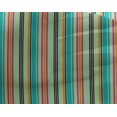 thumbnail image 3 of oneOone Georgette Viscose Fabric Multicolor Stripe Print Fabric By Yard 42 Inch Wide, 3 of 3