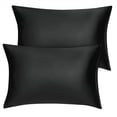 thumbnail image 1 of Unique Bargains Satin Pillowcase Zippered Silky Sateen, 1 of 9
