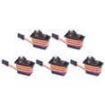 thumbnail image 2 of 5 Pcs Micro Servo Moteur en Métal Mini Servo Moteur pour Hélicoptère Intelligent, 2 of 6